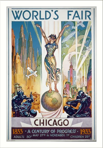 World's Fair, Chicago. A Century of Progress, 1833-1933 / Sheffer.