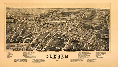 Durham, North Carolina, 1891