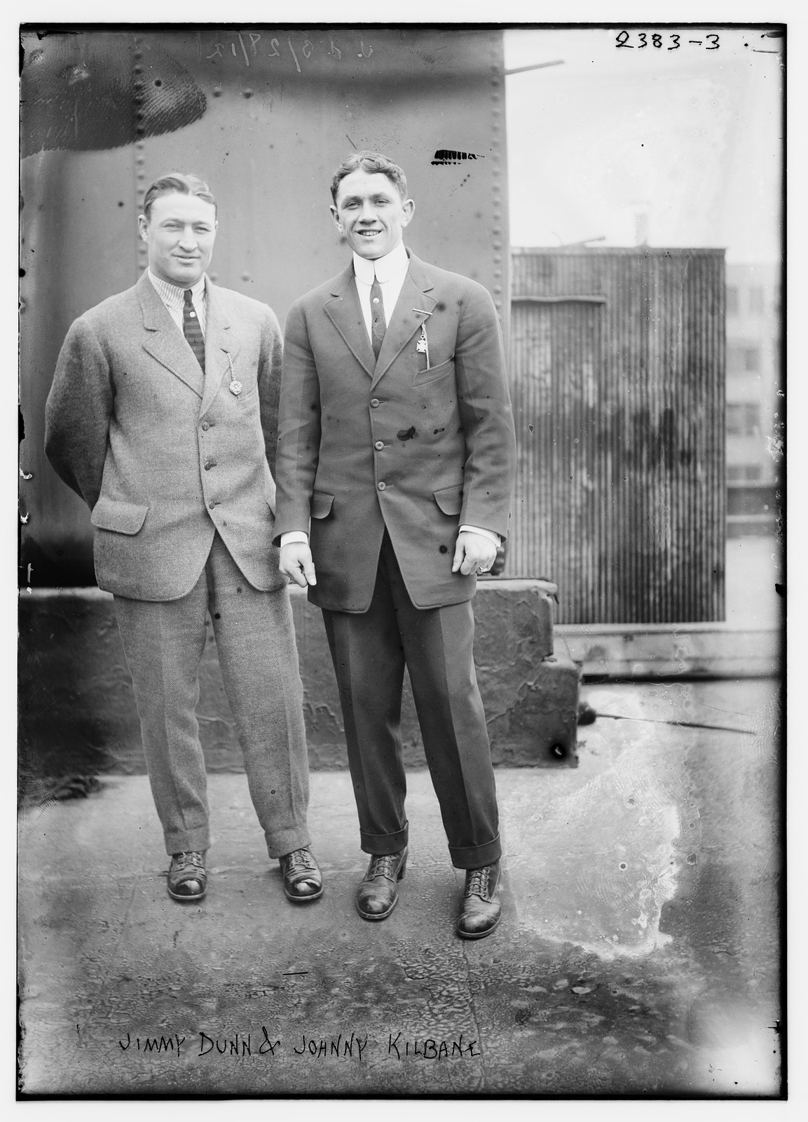 Jimmy Dunn & Johnny Kilbane, n/a — historic photograph