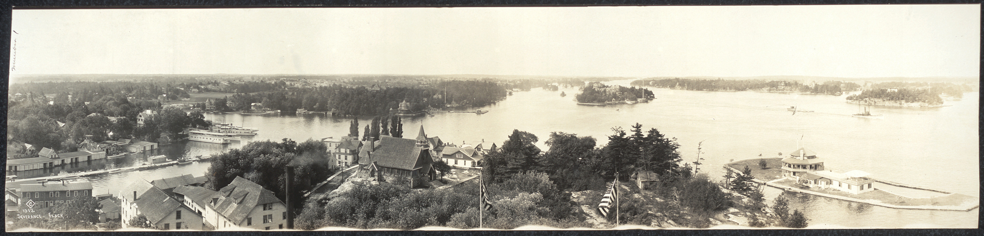 Thousand 1000 Islands, New York, 1912, 1912 — historic image