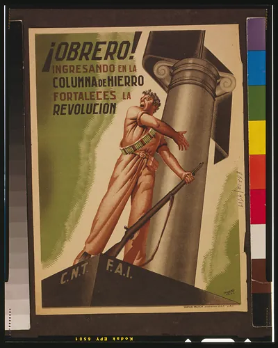 Obrero! Ingresando en la columna de hierro fortaleces la revolucion
