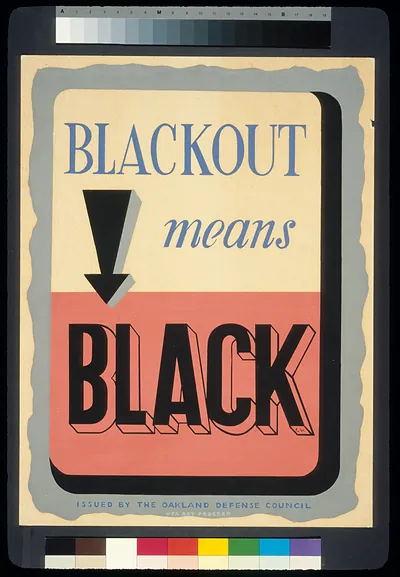Blackout means black / CH.