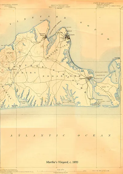 Edgartown-Vinyard Haven-Oak Bluffs USGS 1893-GC, Massachusetts