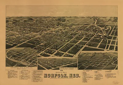 Norfolk, Nebraska, 1889