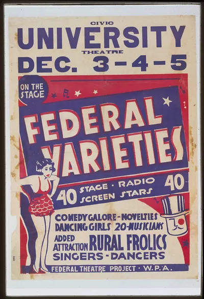 Federal varieties 40 stage radio screen stars.