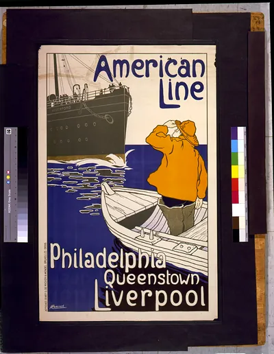American Line--Philadelphia, Queenstown, Liverpool / H. Cassiers.