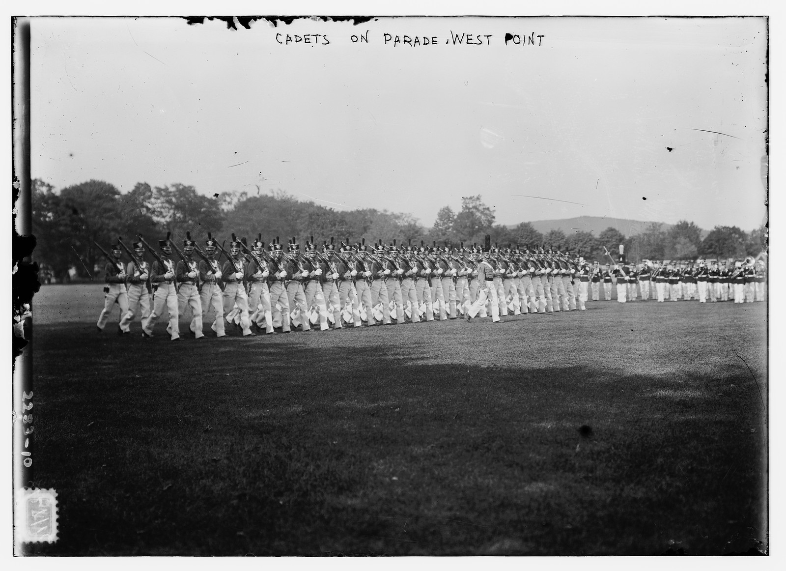 Cadets on Parade, West Point, n/a — historic photograph