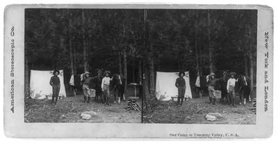 Our Camp in Yosemite Valley