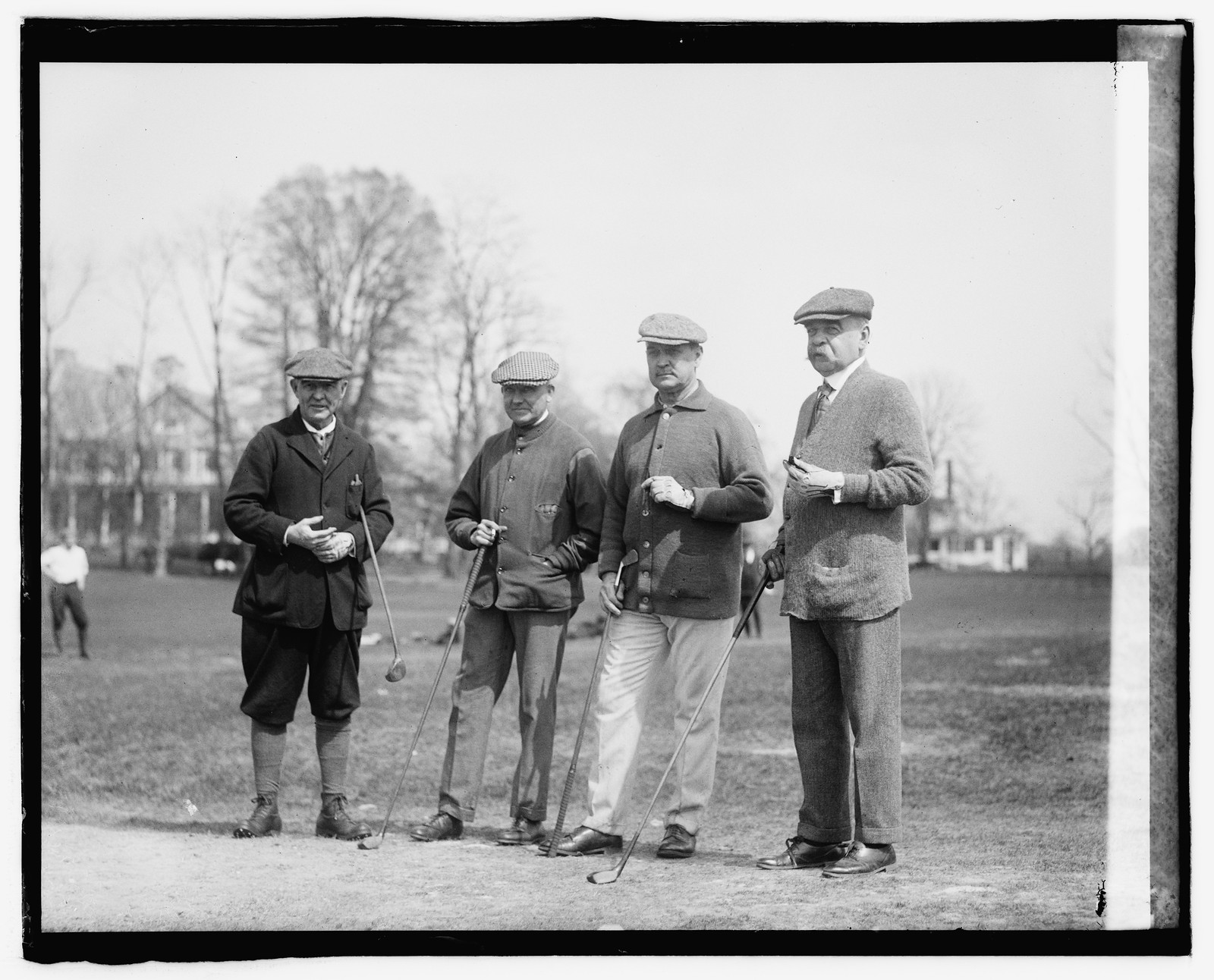 Jm. B. Payne, Moreven Thompson, Secty. Houston, Senator Saulsbury, [1920] — historic photograph