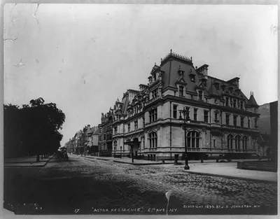 Astor residence, 5th Ave., New York City