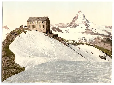 Gornergrat Railway and Matterhorn Valais Alps of Switzerland