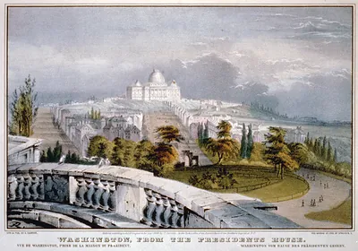 Washington, from the President’s House [1848]
