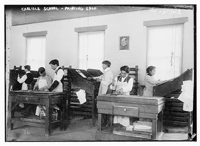 Carlisle School - Printing Shop