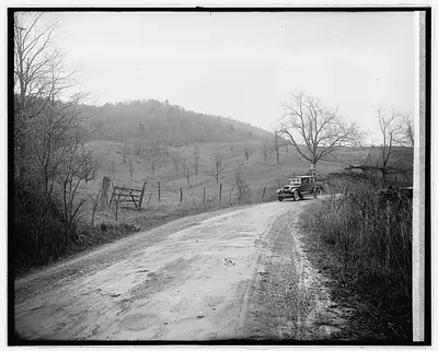 Ford Motor Co., Lincoln in Shenandoah Nat. Park, [Virginia]