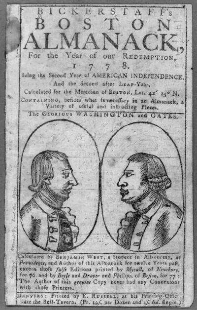 Bickerstaff's Boston Almanack, ...1778