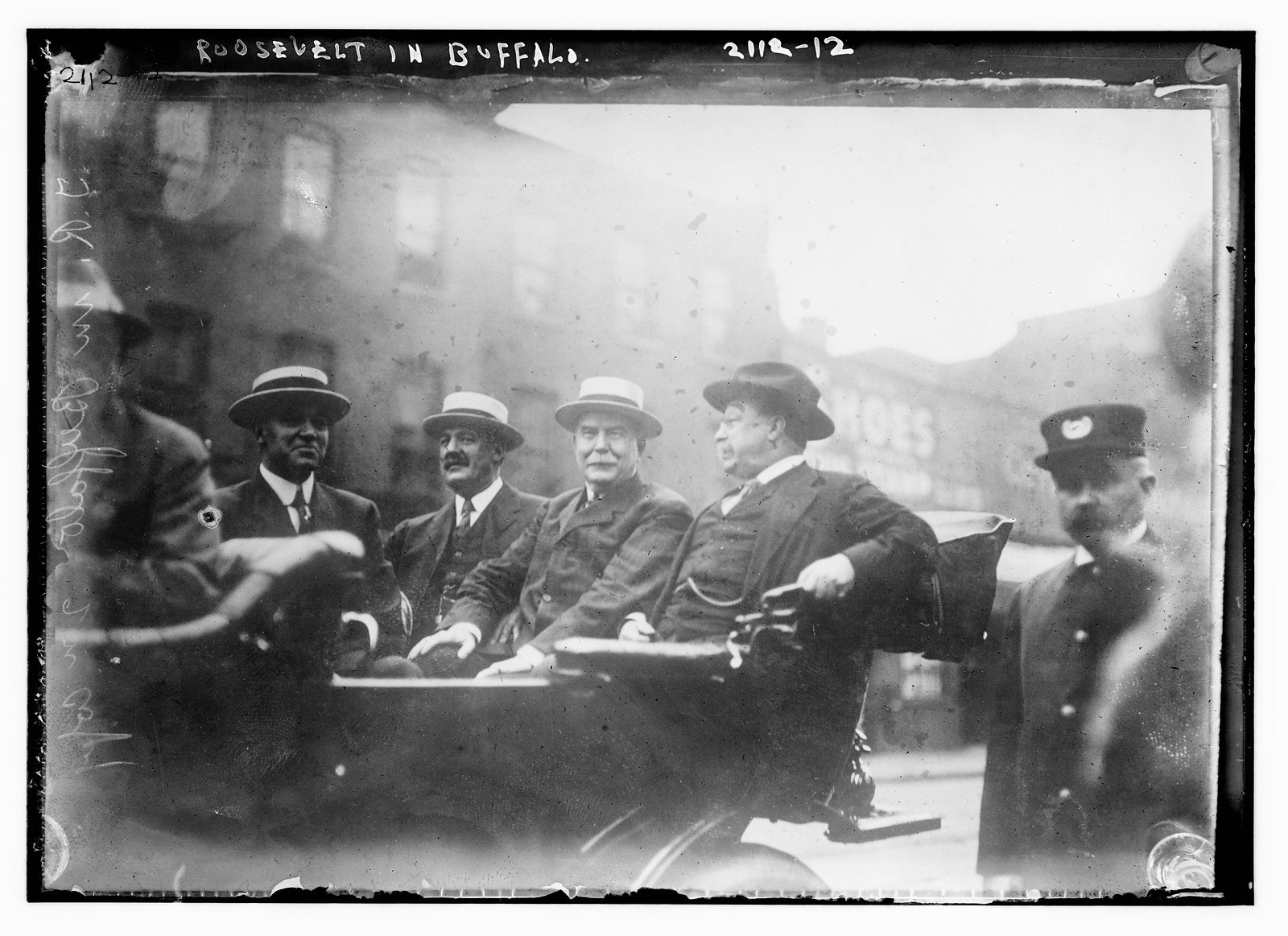 Roosevelt in Buffalo, n/a — historic photograph