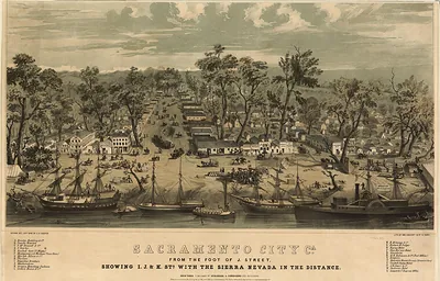 Sacramento A, California, 1850