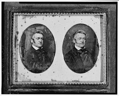 [John Silva Meehan, head-and-shoulders portrait]