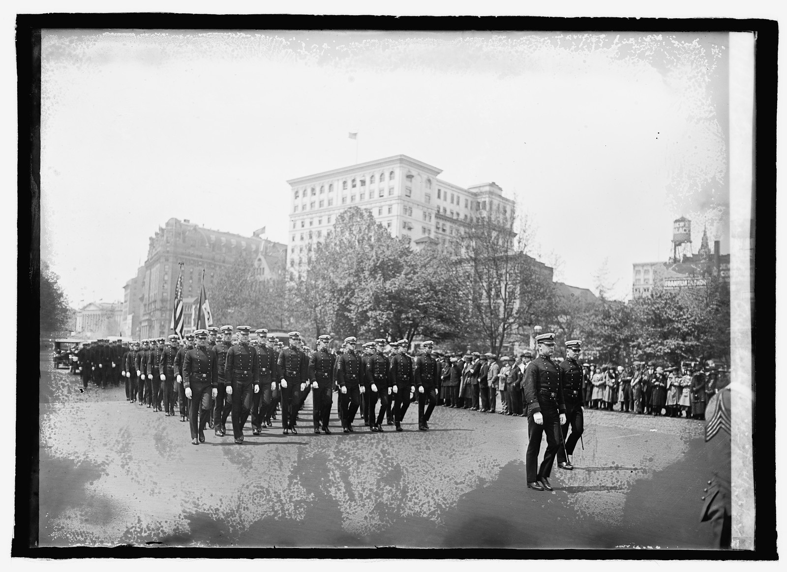 Grant Parade, Annapolis cadets, 4/27/22, [19]22 April 27. — historic photograph