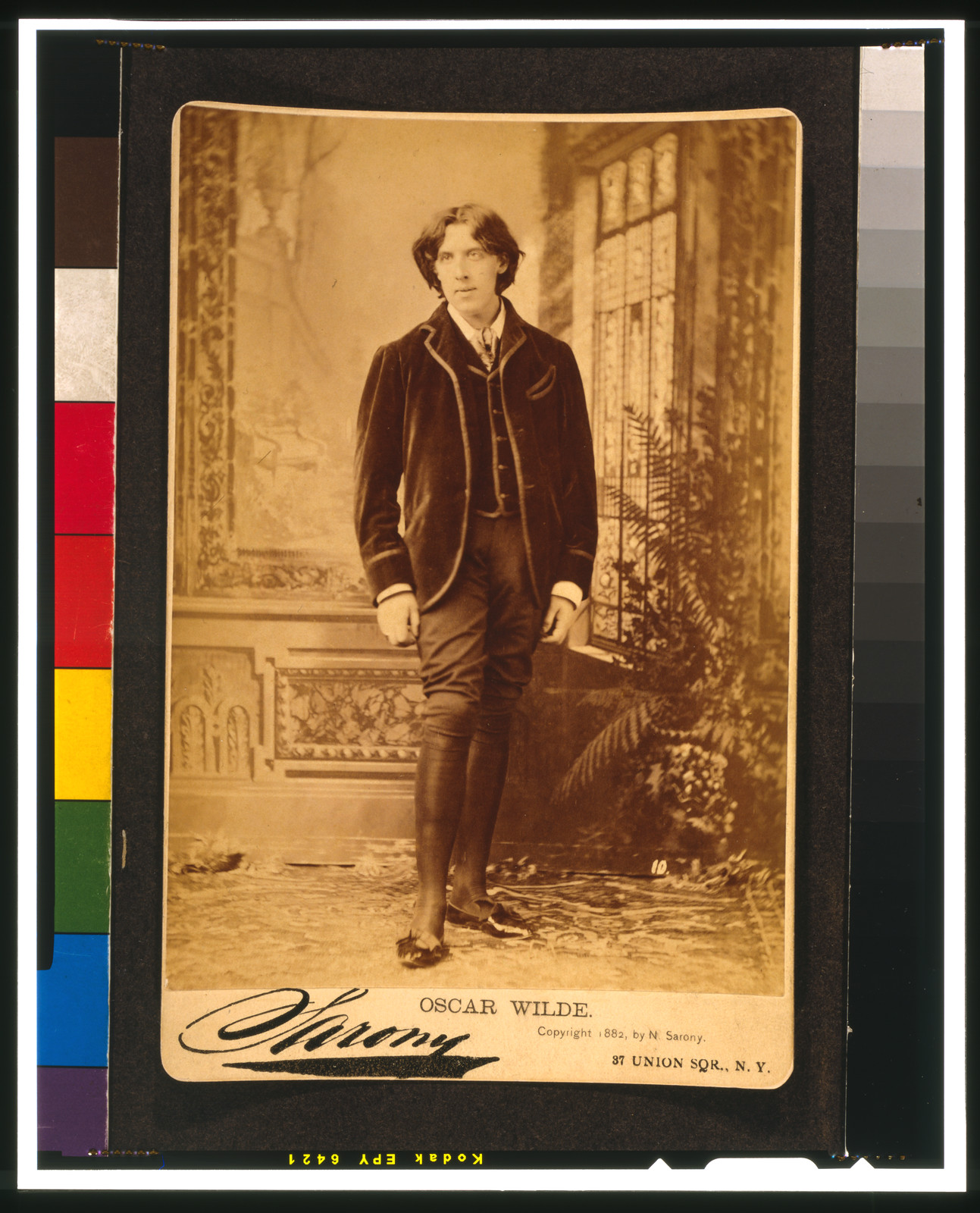 Oscar Wilde / Sarony., c1882. — historic photograph