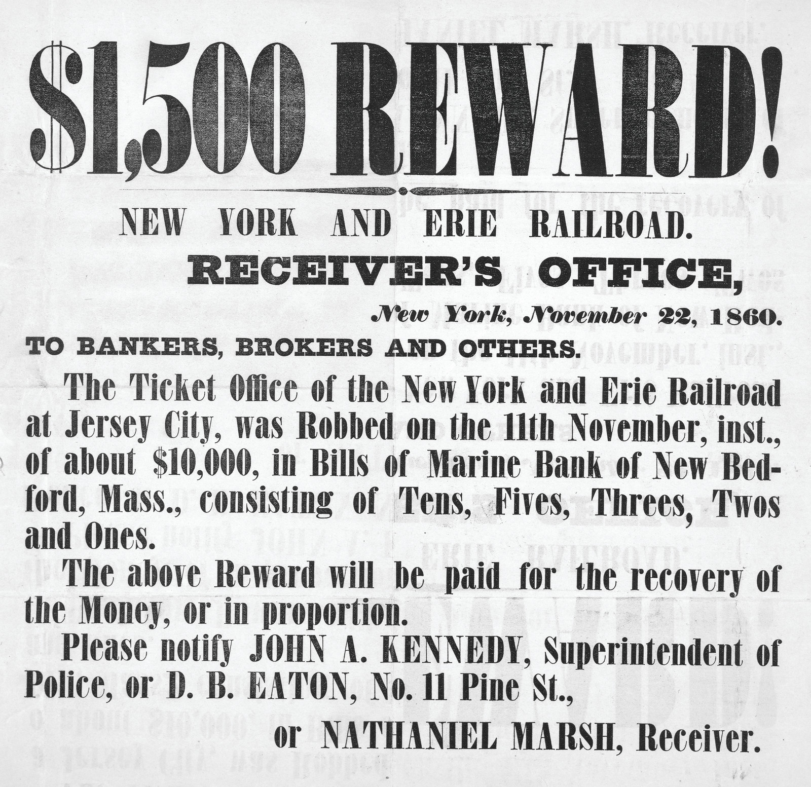 train robbery — historic image