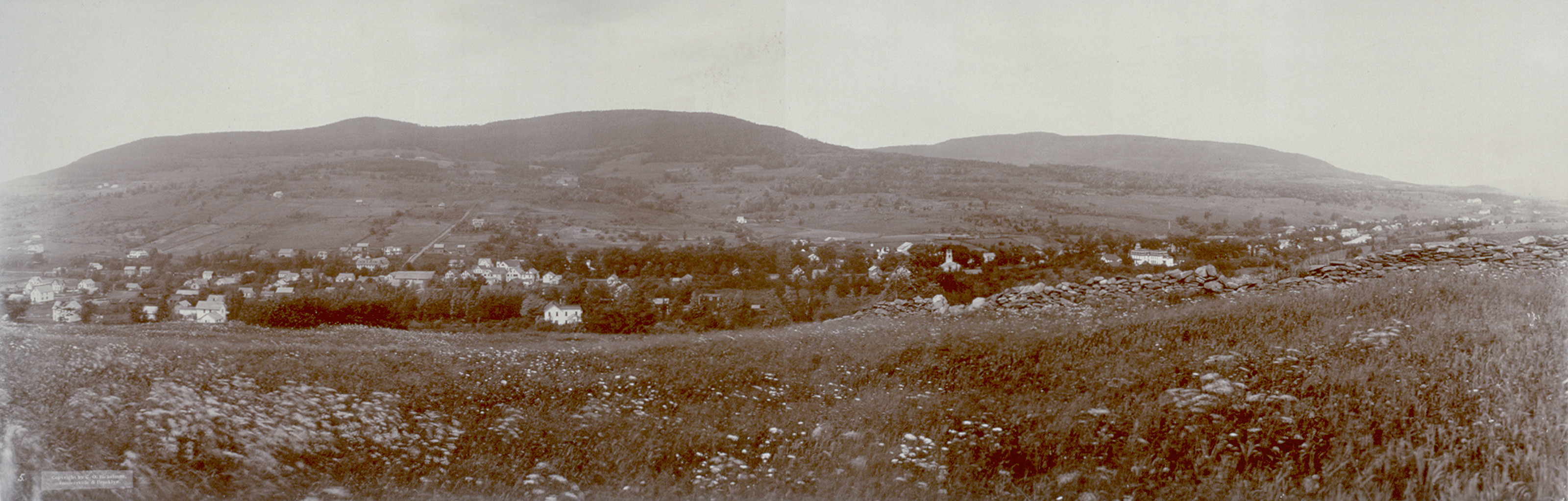 Hunter Village, New York, 1898, 1898 — historic image