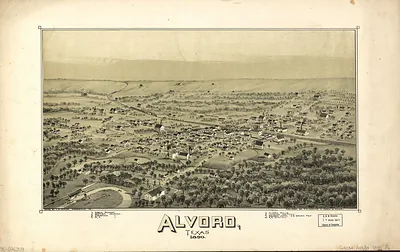 Alvord, Texas, 1890