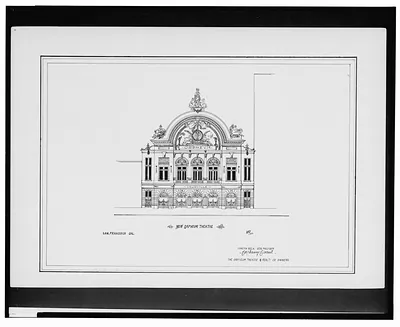 [New Orpheum Theatre, San Francisco, California] / AFD 1916.