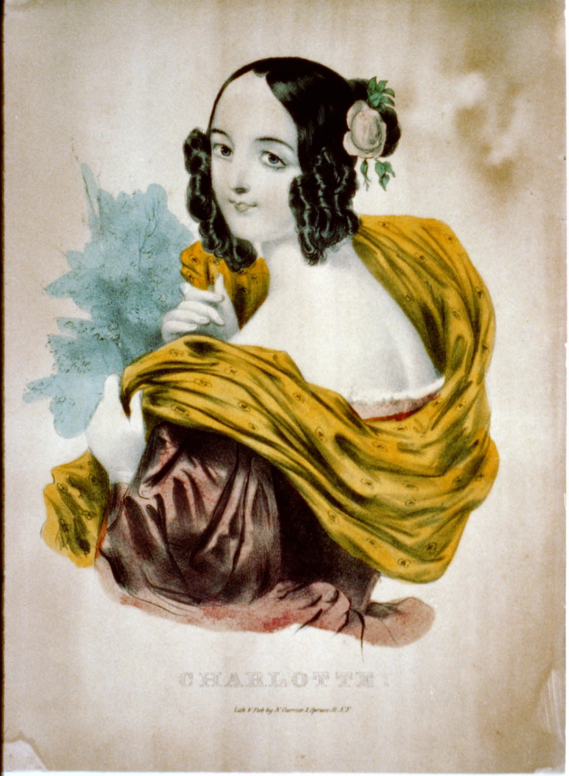 Charlotte, [New York] : N. Currier, [between 1835 and 1856] — antique lithograph