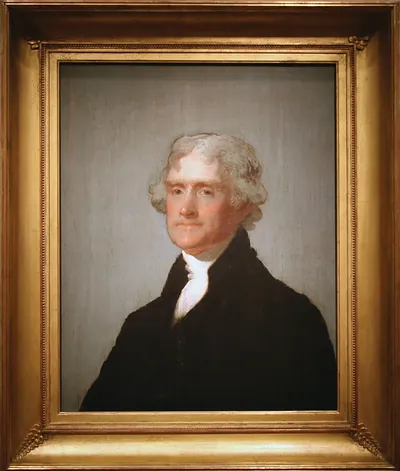 Thomas Jefferson (The Edgehill Portrait), Third President (1801-1809)