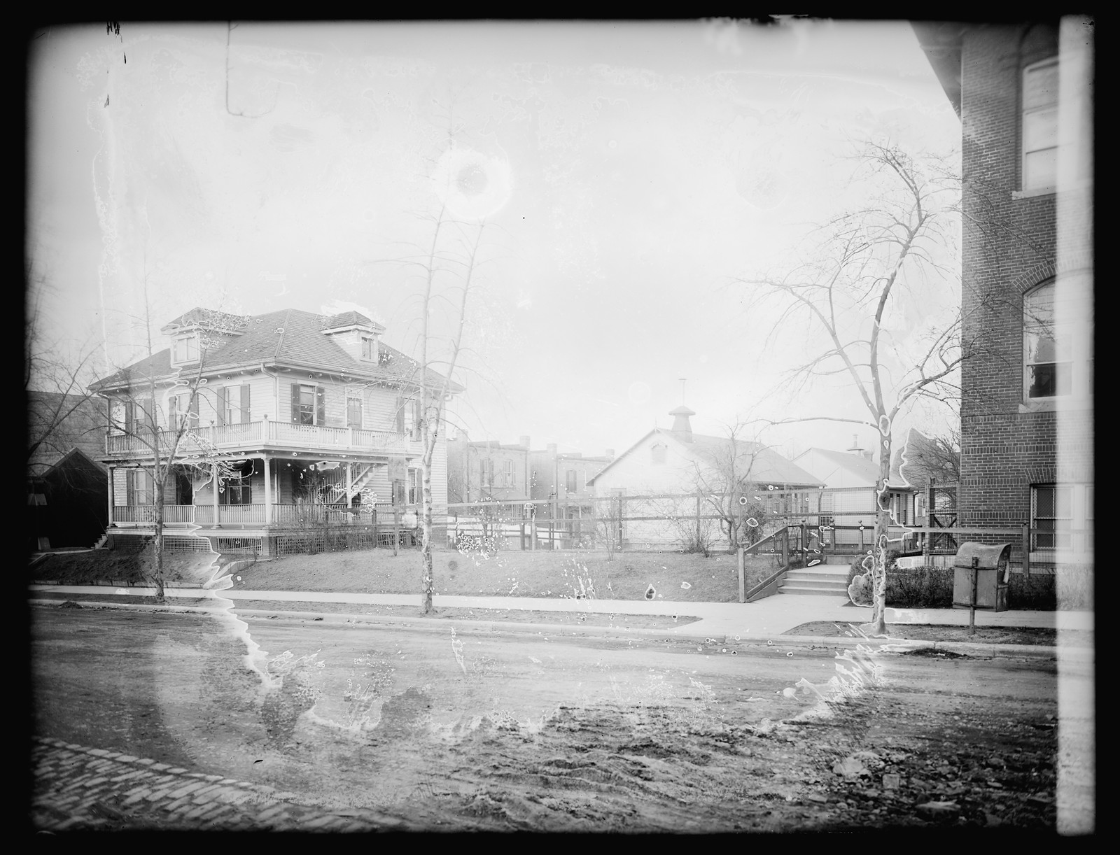 Petworth Schools & portables, [Washington, D.C.], [1919 or 1920] — historic photograph