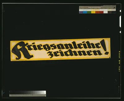 Kriegsanleihe zeichnen! / LO.