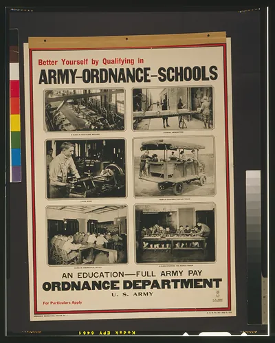Better yourself by qualifying in Army ordnance schools