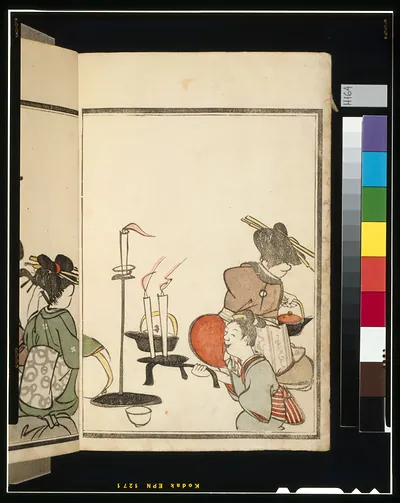[Geishas giving a concert]