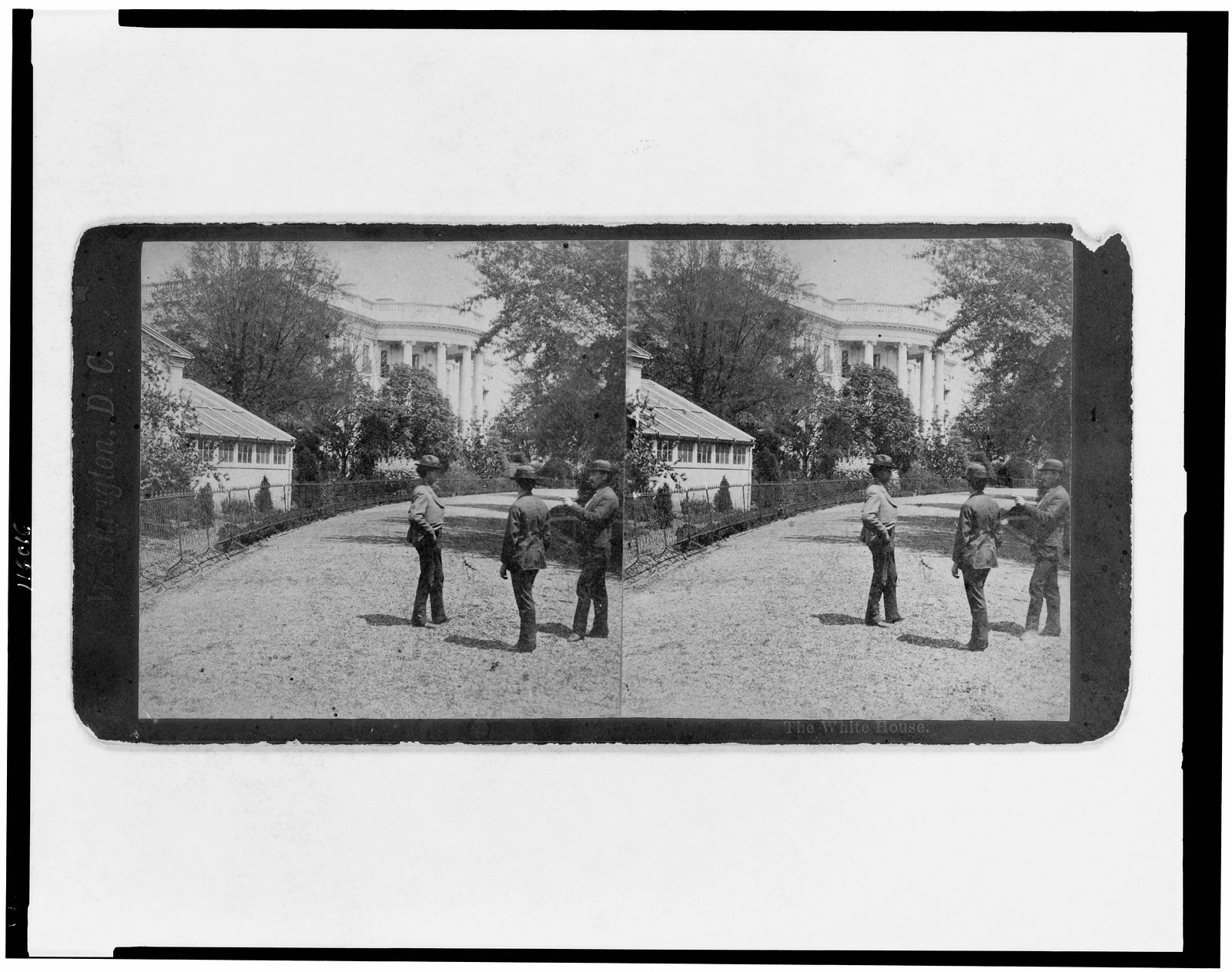 The White House, [1868 and 1893] — historic photograph