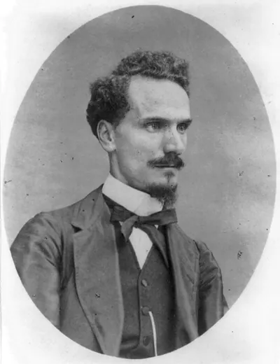 [Victor Henri Rochfort-Lucay, 1830-1913, head and shoulders, facing right]