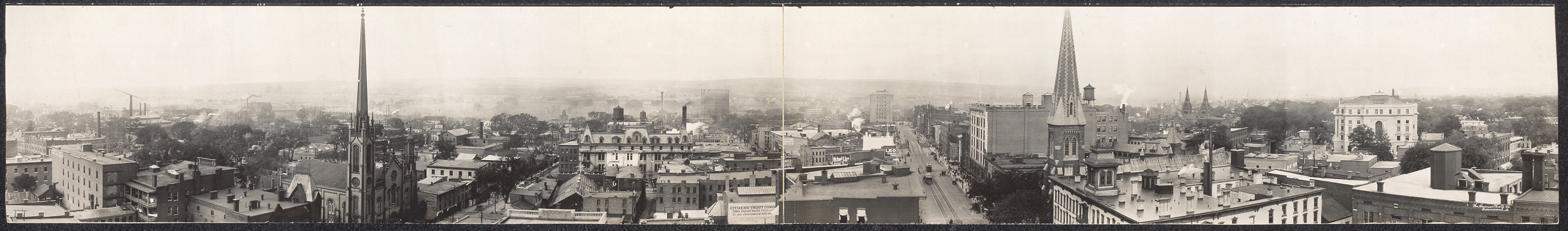 Panorama of Utica, New York, 1909, 1909 — historic image