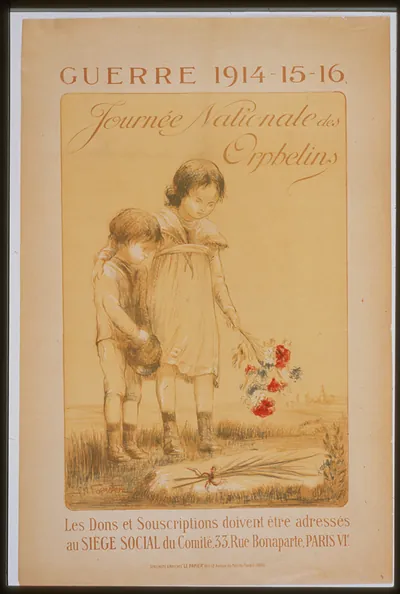 Guerre 1914-15-16. Journeacutee nationale des orphelins