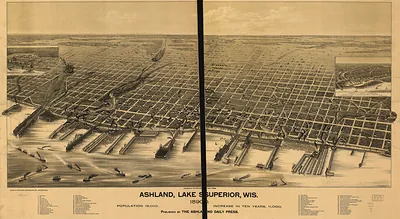 Ashland, Wisconsin, 1890