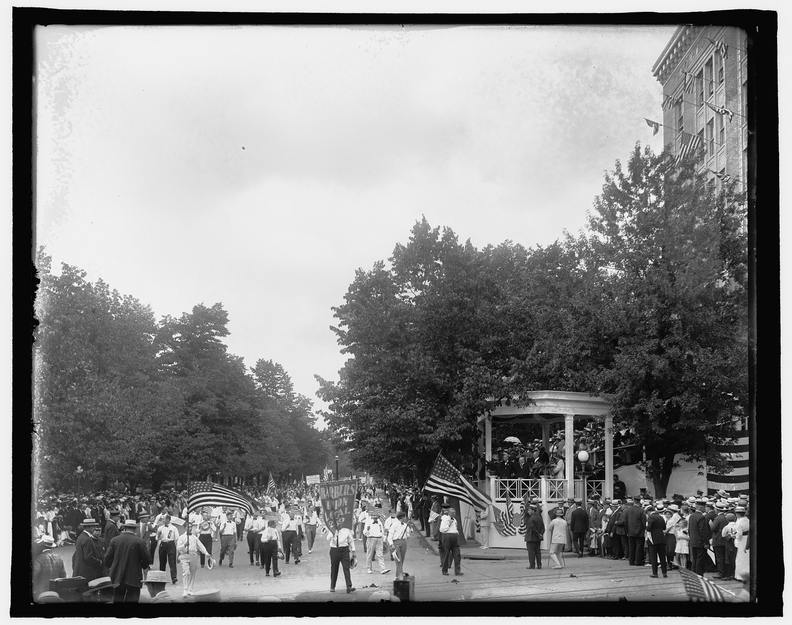 A.F. of L. dedication, Wash., D.C., 1916, 1916 — historic photograph