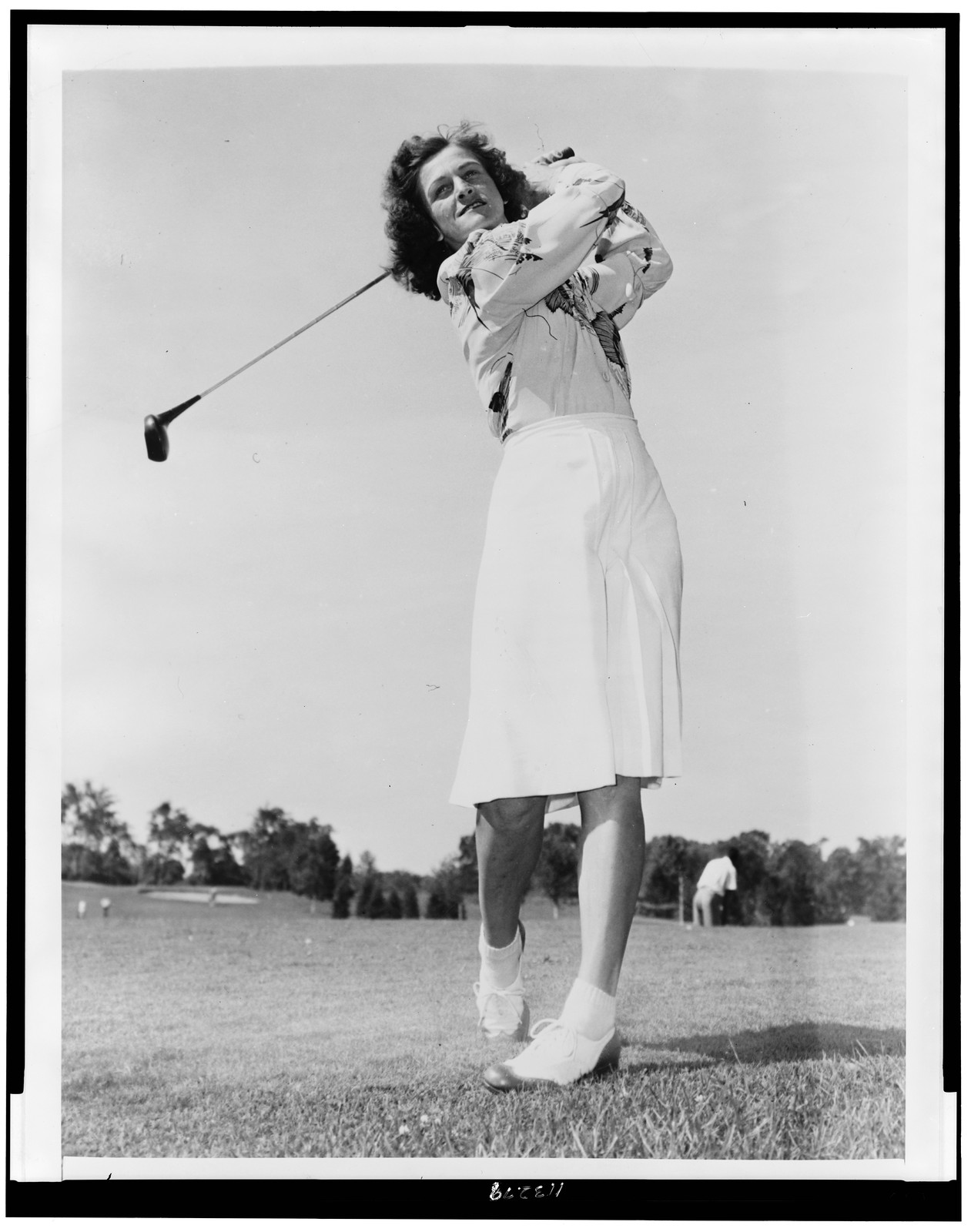 Historic Portrait - Mildred Babe Didrickson Zaharias (2) — historic print