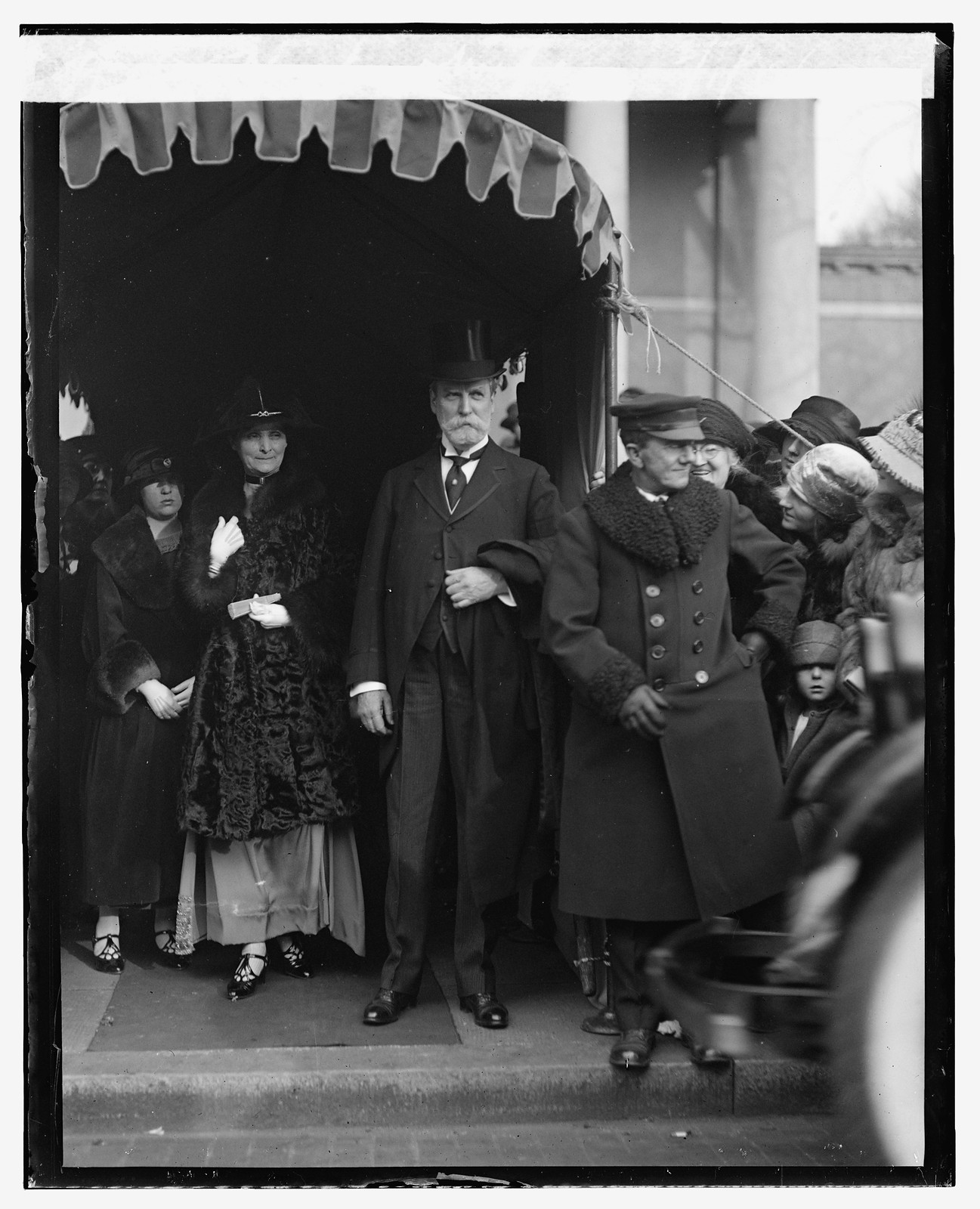 Hughes & wife, 3/1/24, [19]24 March 1. — historic photograph