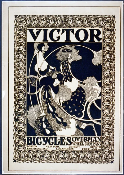 Victor bicycles, Overman Wheel Company, Boston, New York, ... / Will H. Bradley