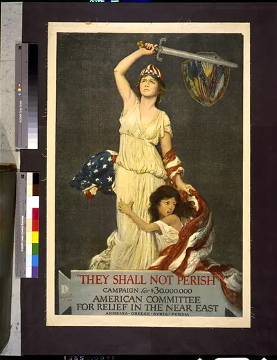 They shall not perish ... American Committee for relief in the Near East / Douglas Volk.