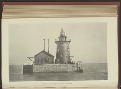 Detroit River light-station, Michigan