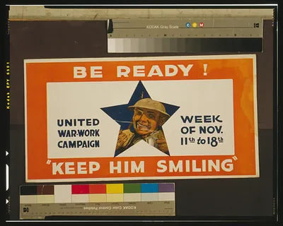 Antique Military - Be ready - Great Gift for History Buffs