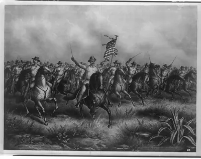 Rough-Riders, Col. Theodore Roosevelt, U.S.V. Commander