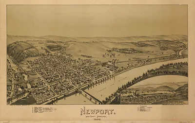 Newport, Pennsylvania, 1895