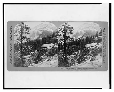 Yo-semite Valley. Clouds' Rest, 6,450 feet high, from near the top of South Dome, looking east
