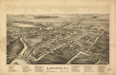 Lancaster, New York, 1892